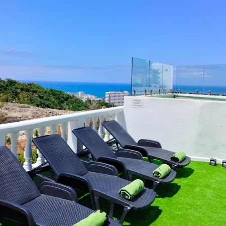 Detached Panoramic Sea View Close To Siam Park, With Private Swimming Pool Villa