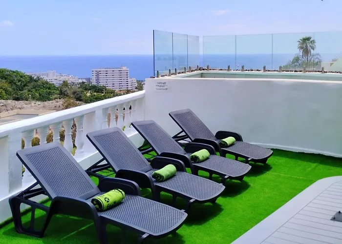 Vila Detached Panoramic Sea View Close To Siam Park, With Private Swimming Pool