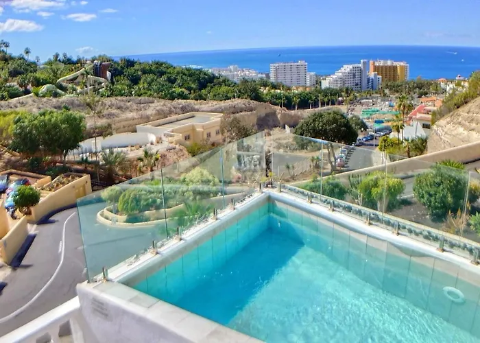 Detached Panoramic Sea View Close To Siam Park, With Private Swimming Pool Costa Adeje (Tenerife)